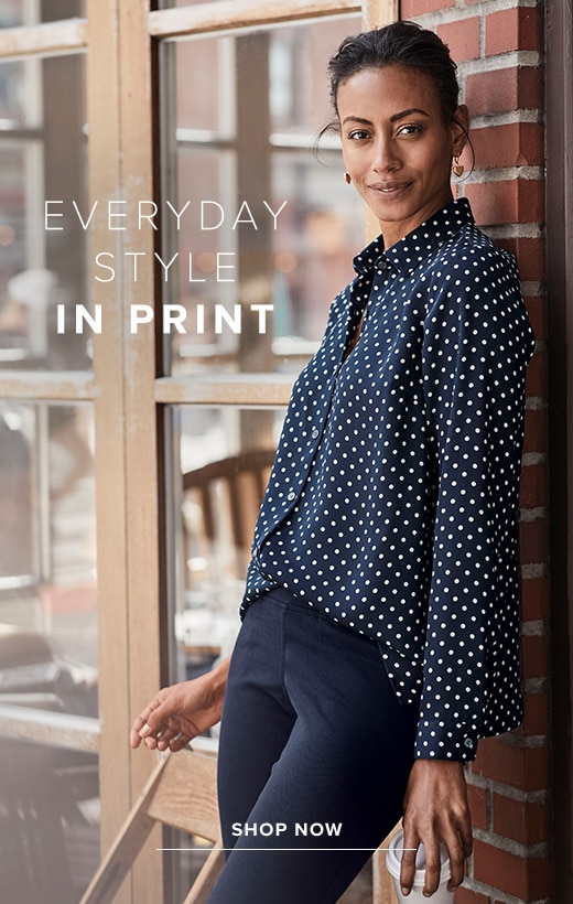 Style IN PRINT featuring our Wearever Collection. - J Jill