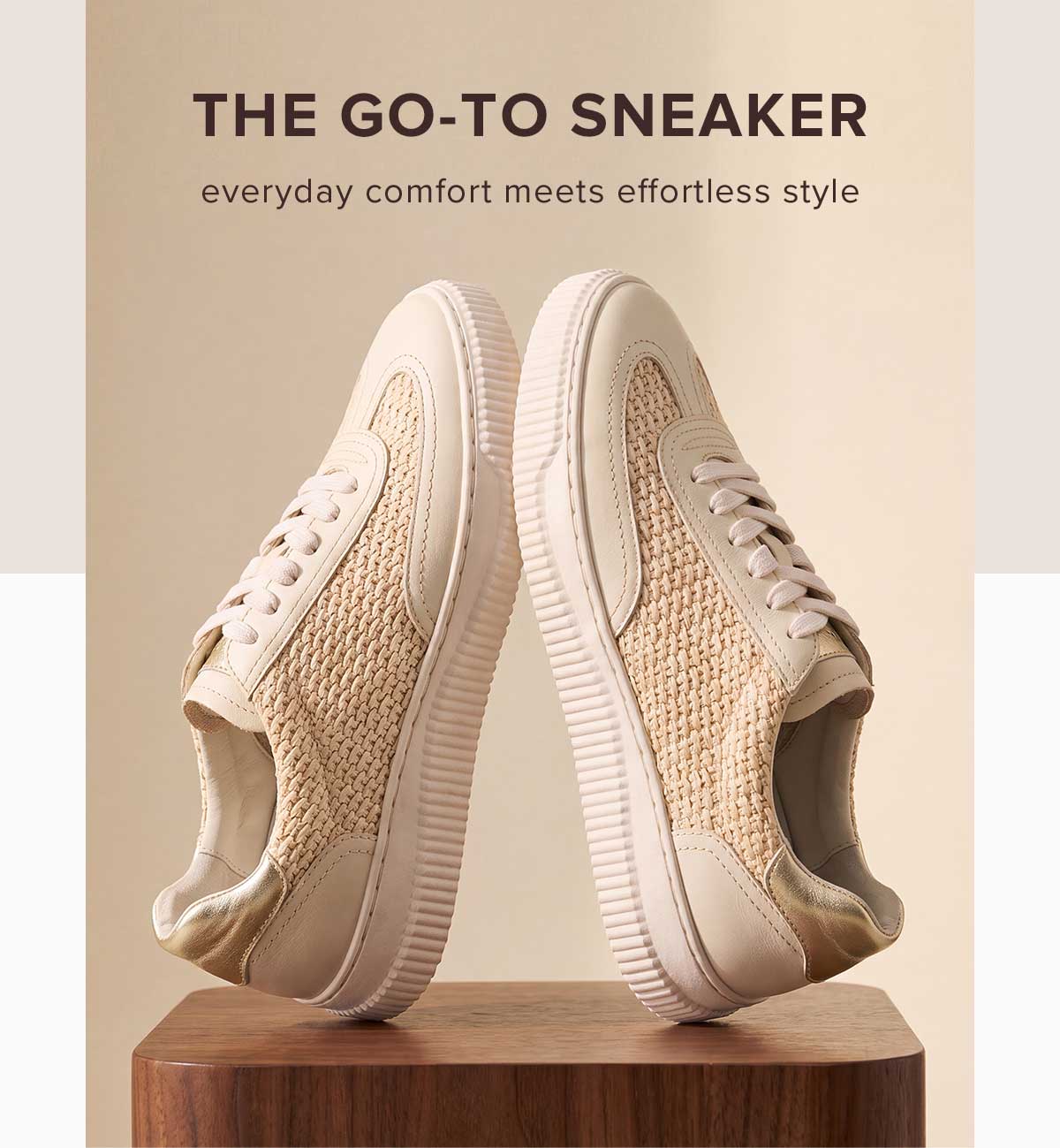 THE GO-TO SNEAKER