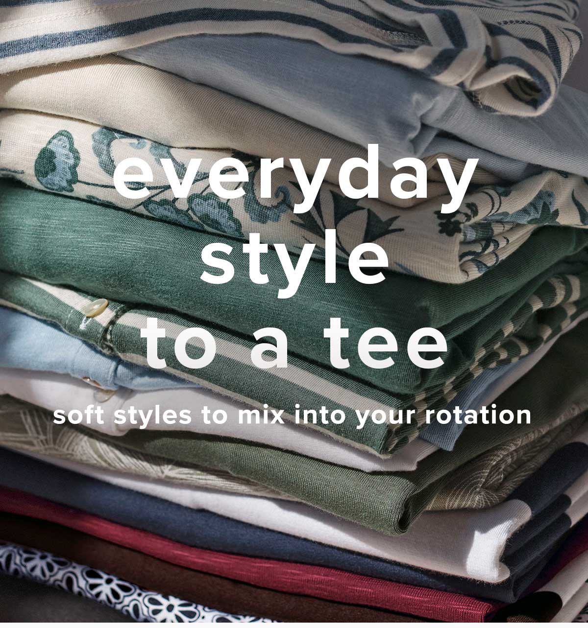 everyday style to a tee