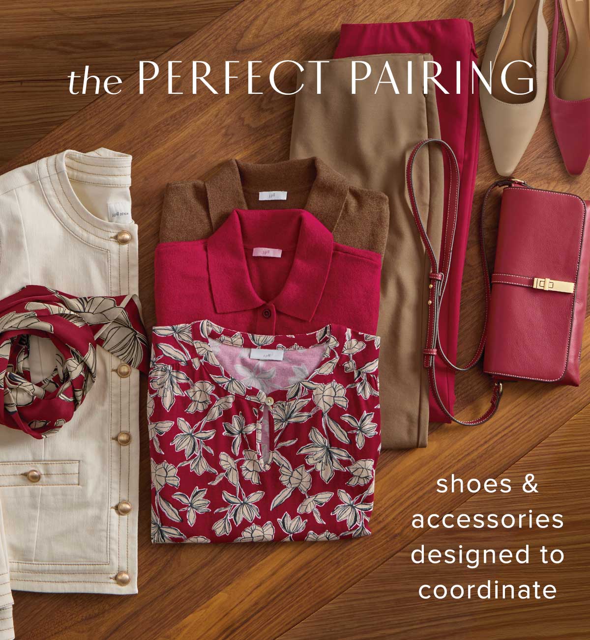 The perfect pairing: Shoes & accessories designed to coordinate