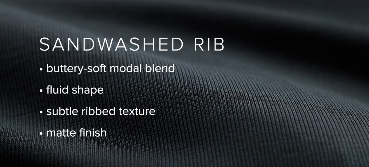 Sandwashed Rib