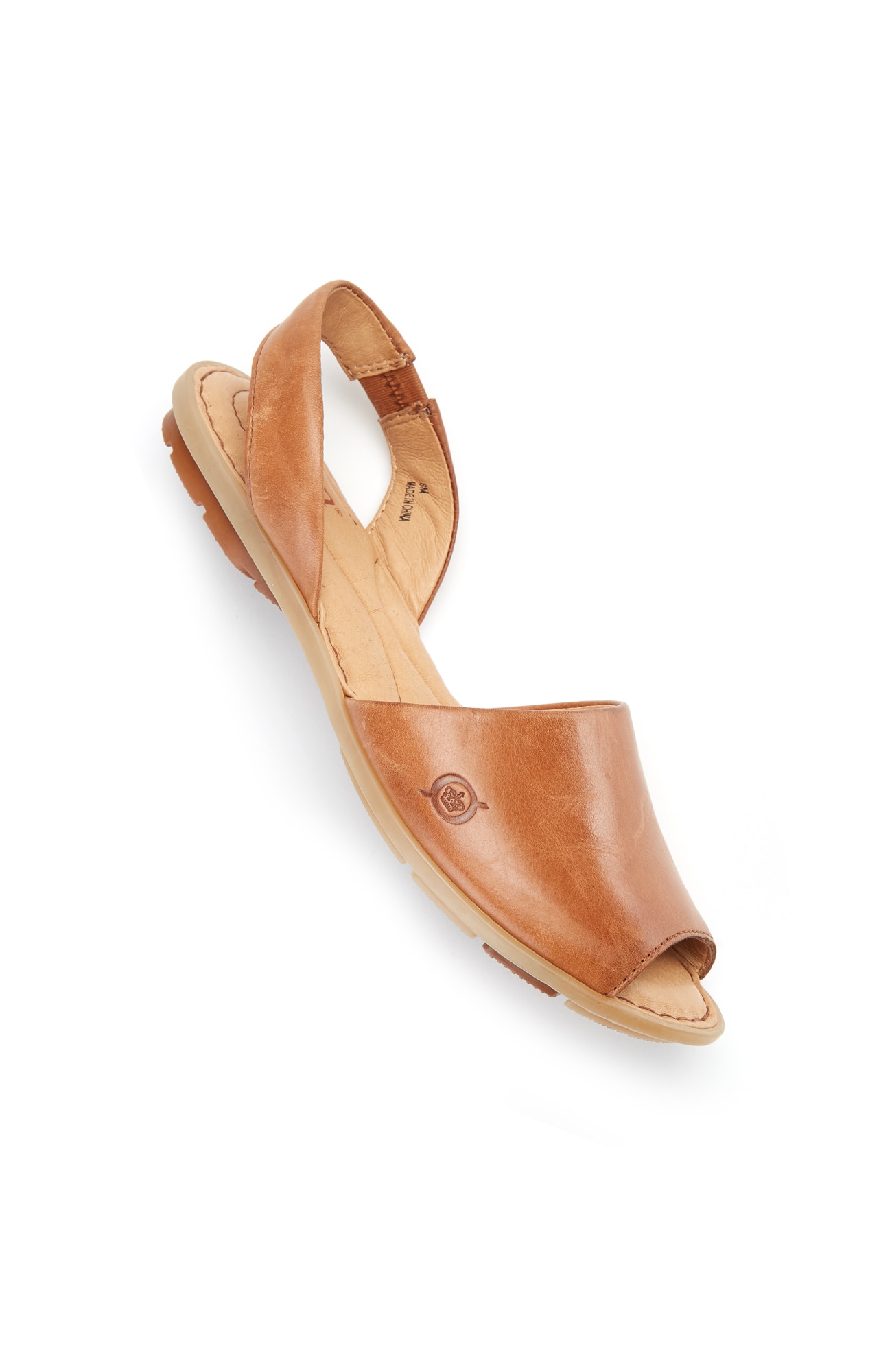 born trang menorca sandals cognac