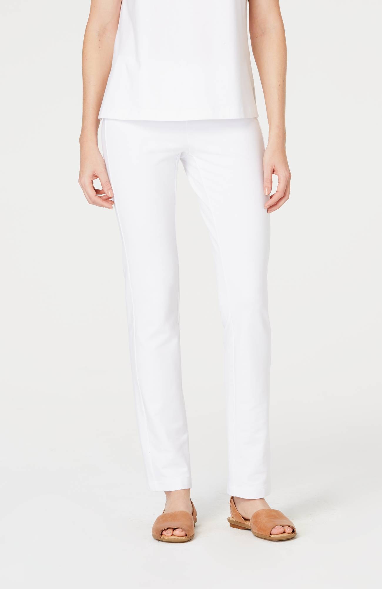 pure jill tapered pants