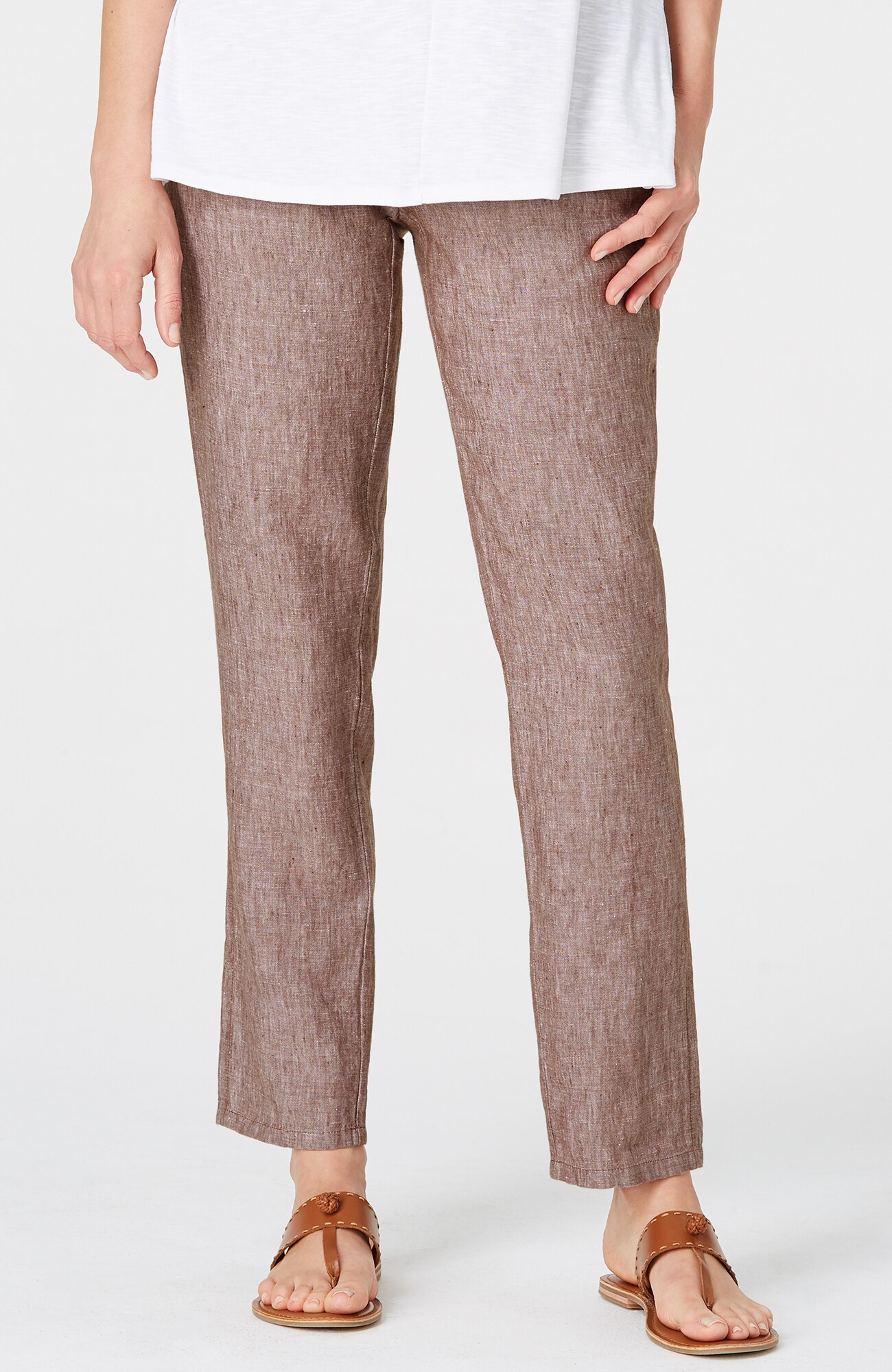 pure jill tapered pants