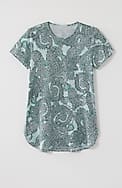 fit progress shirttail tee