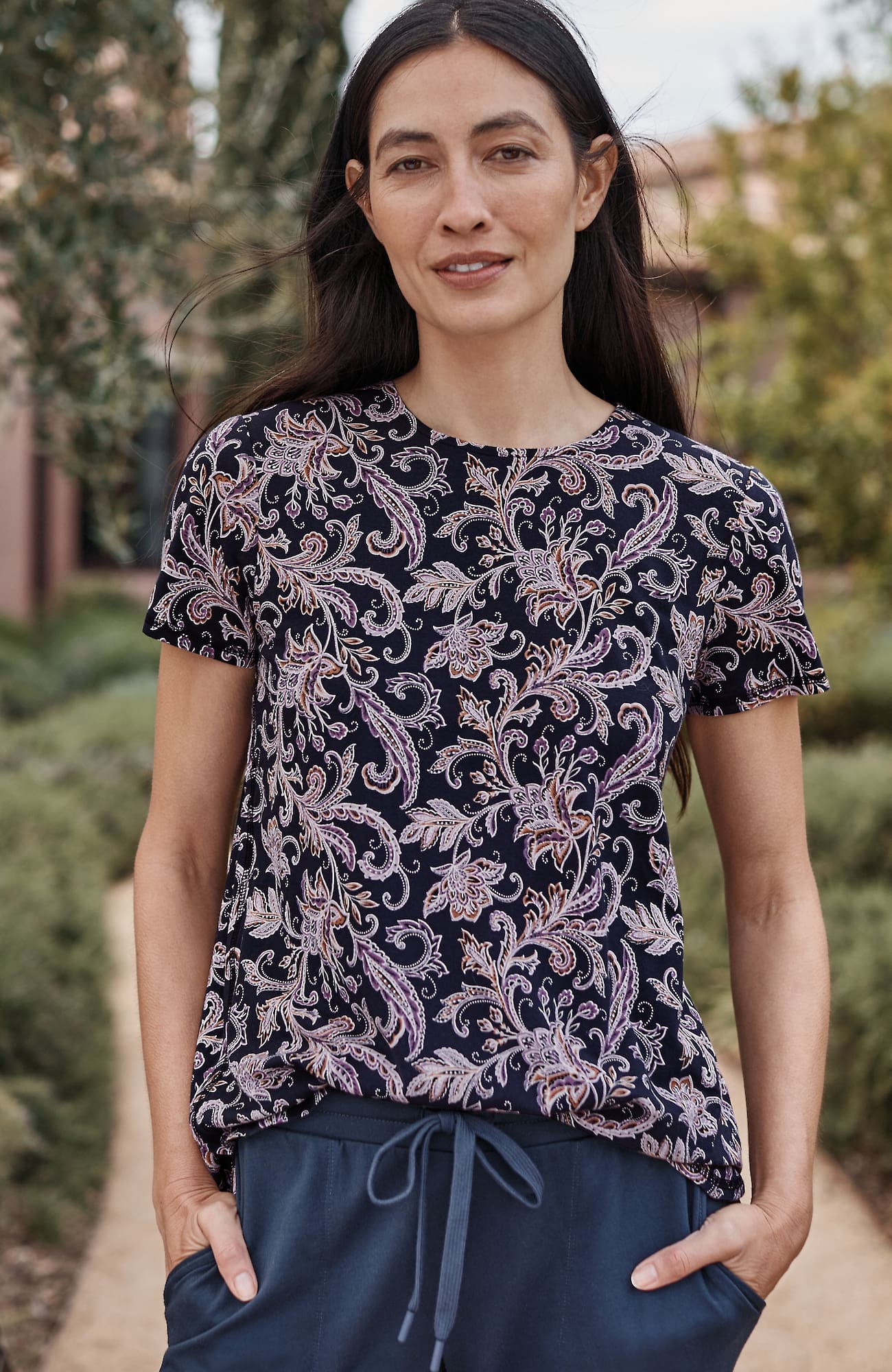 Jjill J.jill Fit Progress Shirttail Tee