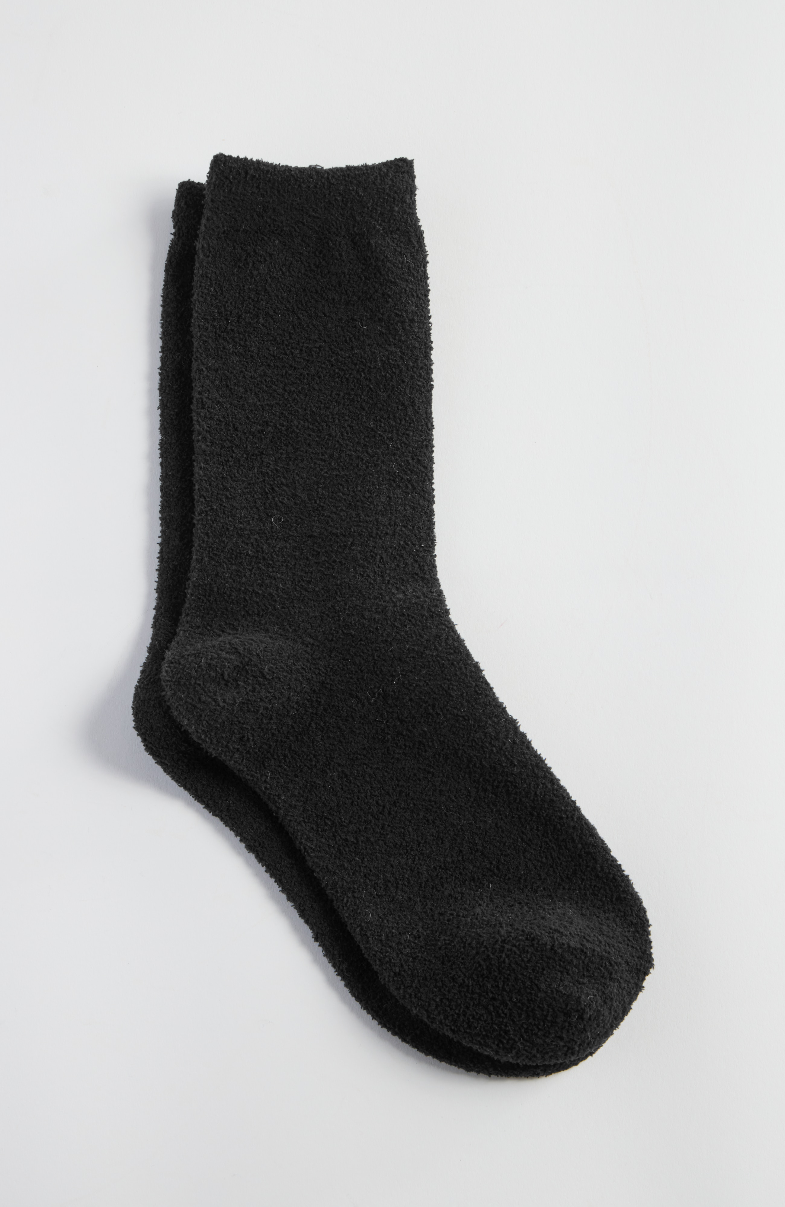 soft chenille crew socks