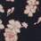 navy blue prairie floral