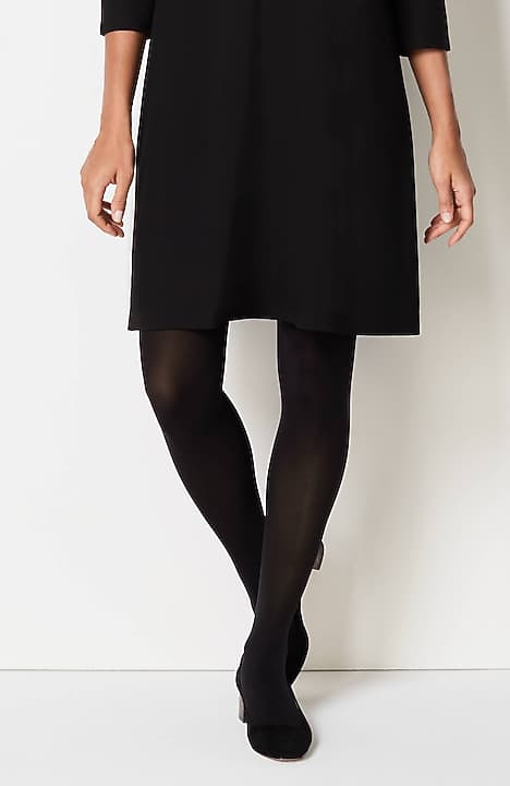 Solid Microfiber Tights JJill