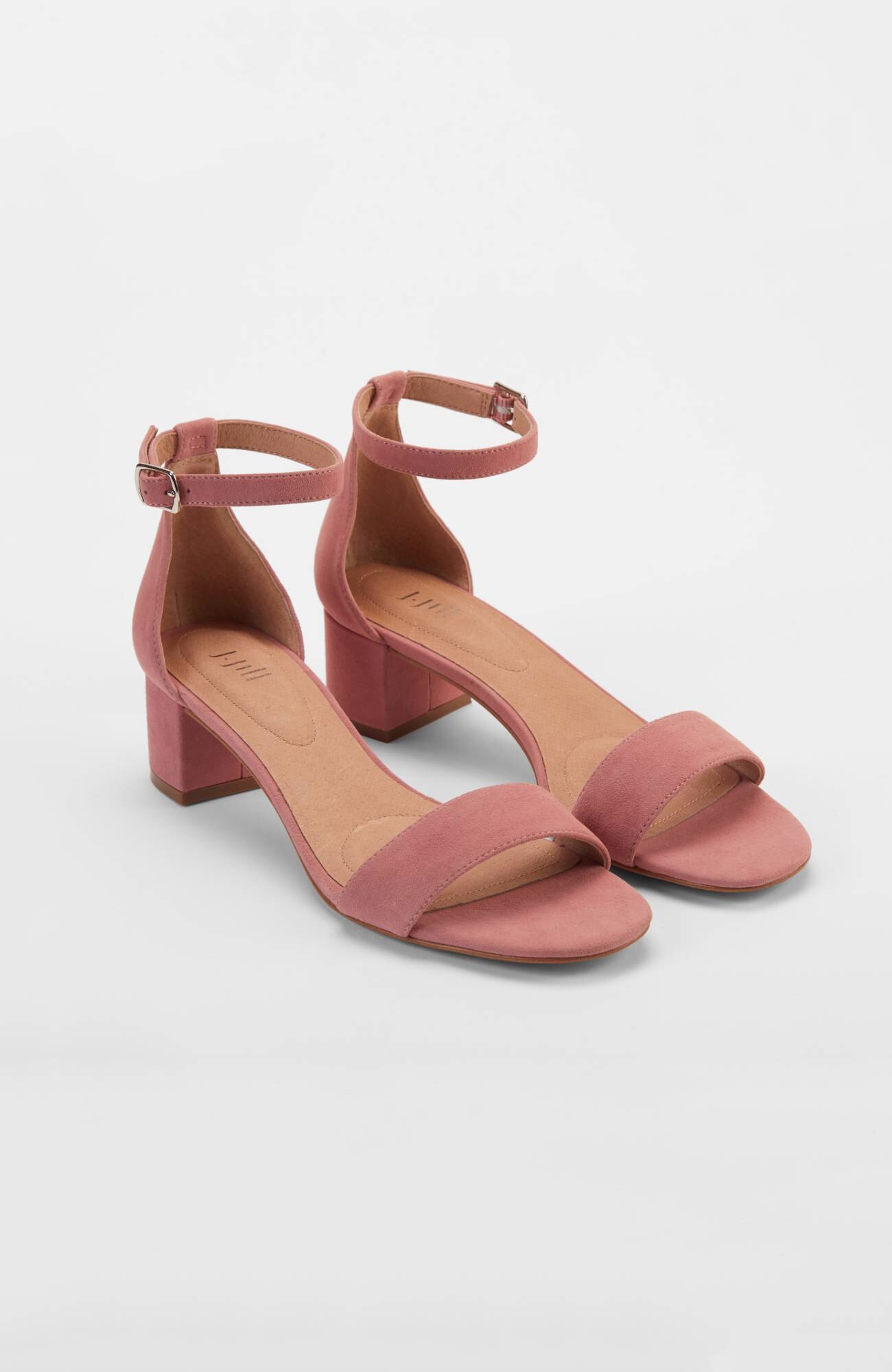 2 block heel sandals