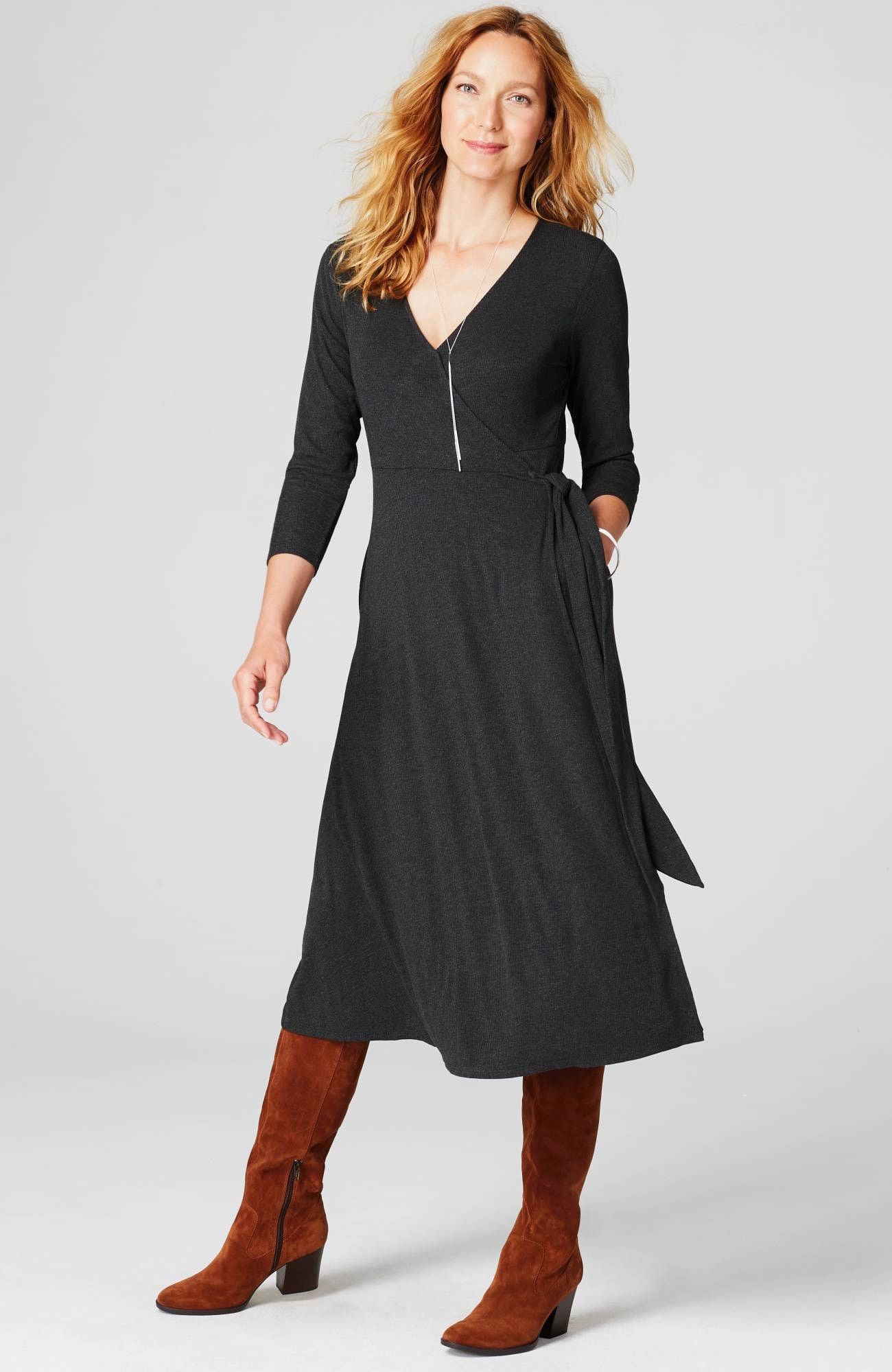 j jill wrap dress