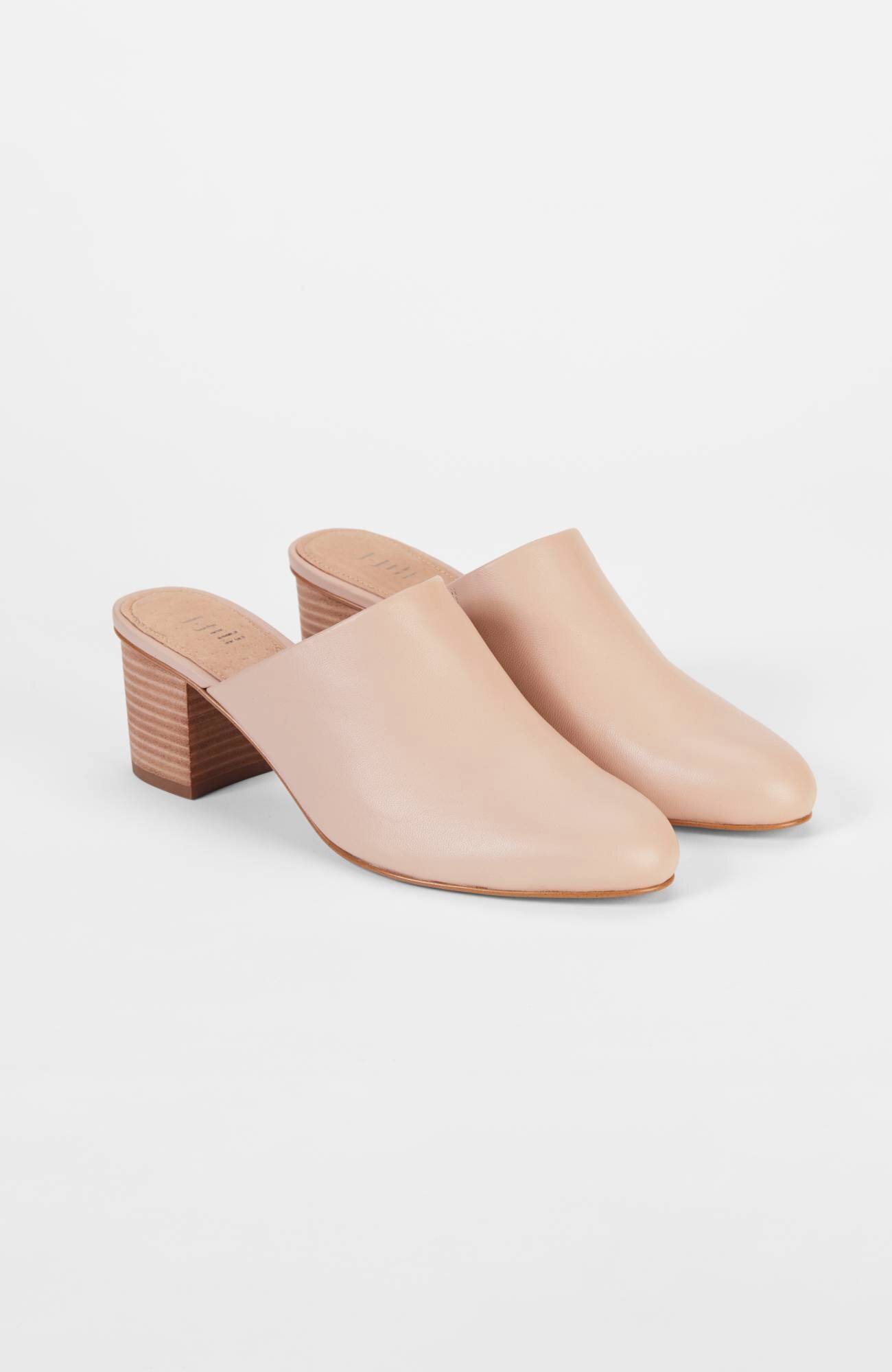 hayzel block heel mule