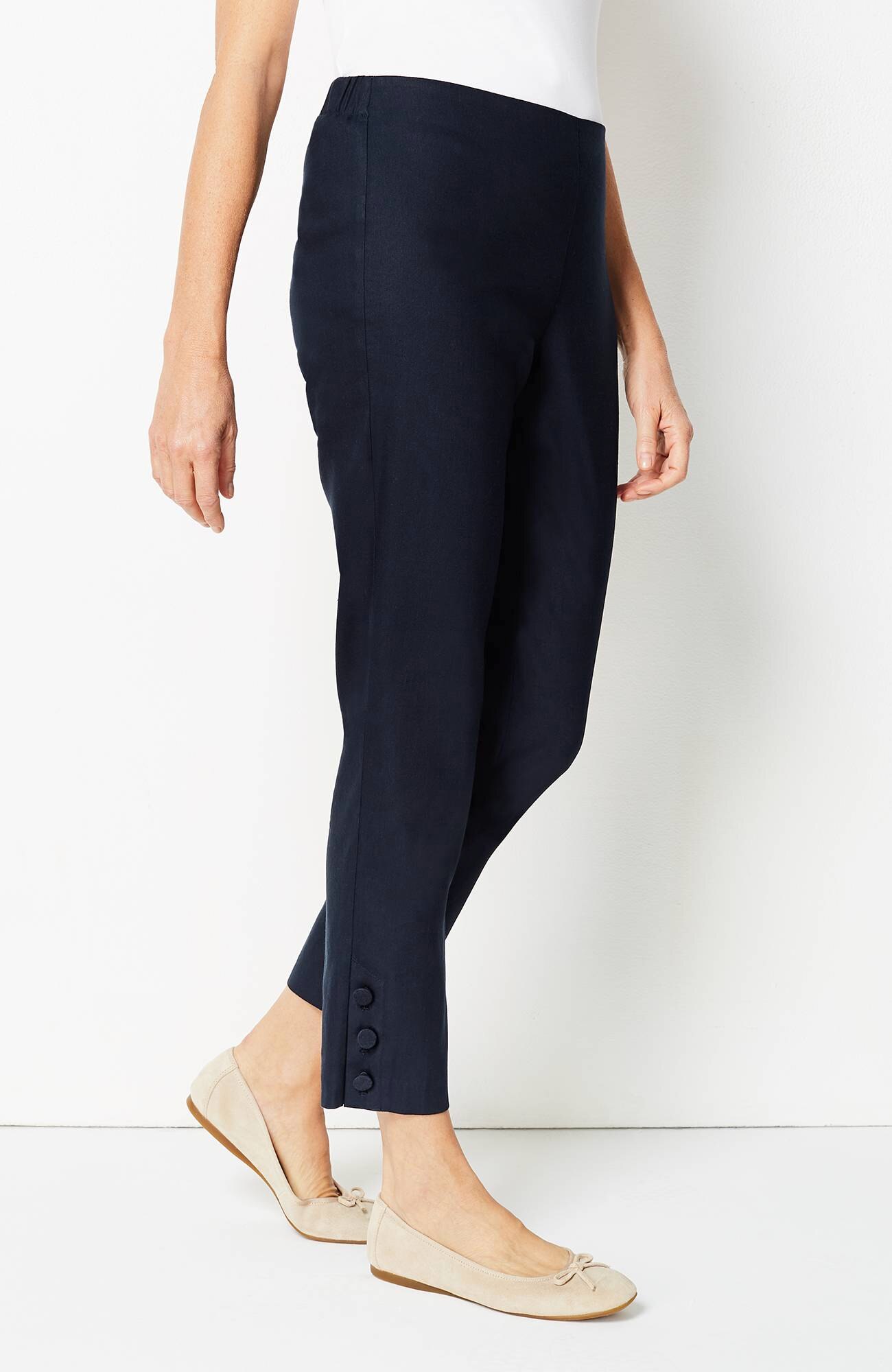 j jill linen stretch pants