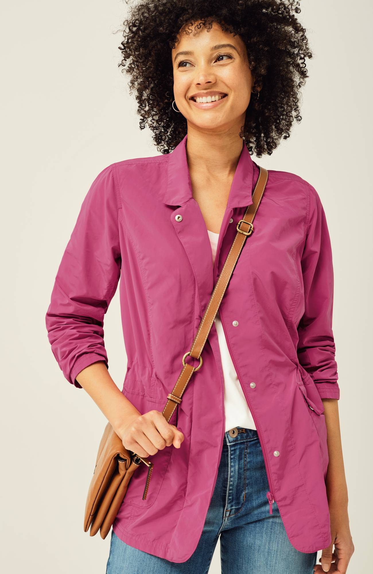 Mauve on sale utility jacket