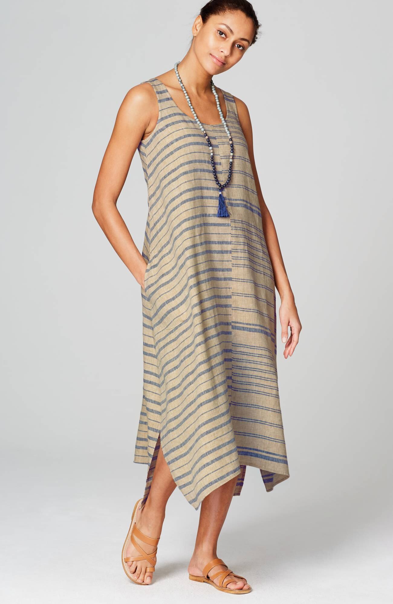 pure jill linen dress