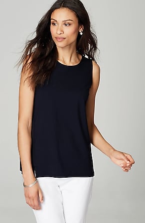 Image for Luxe Supima® Scoop-Neck Tank