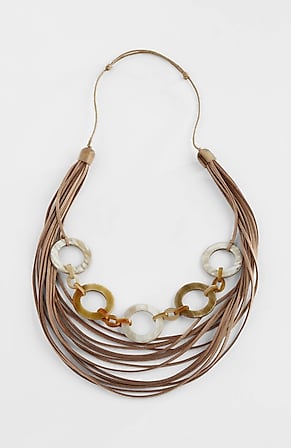 Image for Pure Jill Layered Horn Necklace