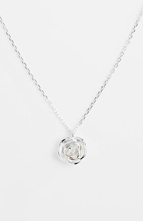 Image for Compassion Fund Sterling Silver Flower Pendant