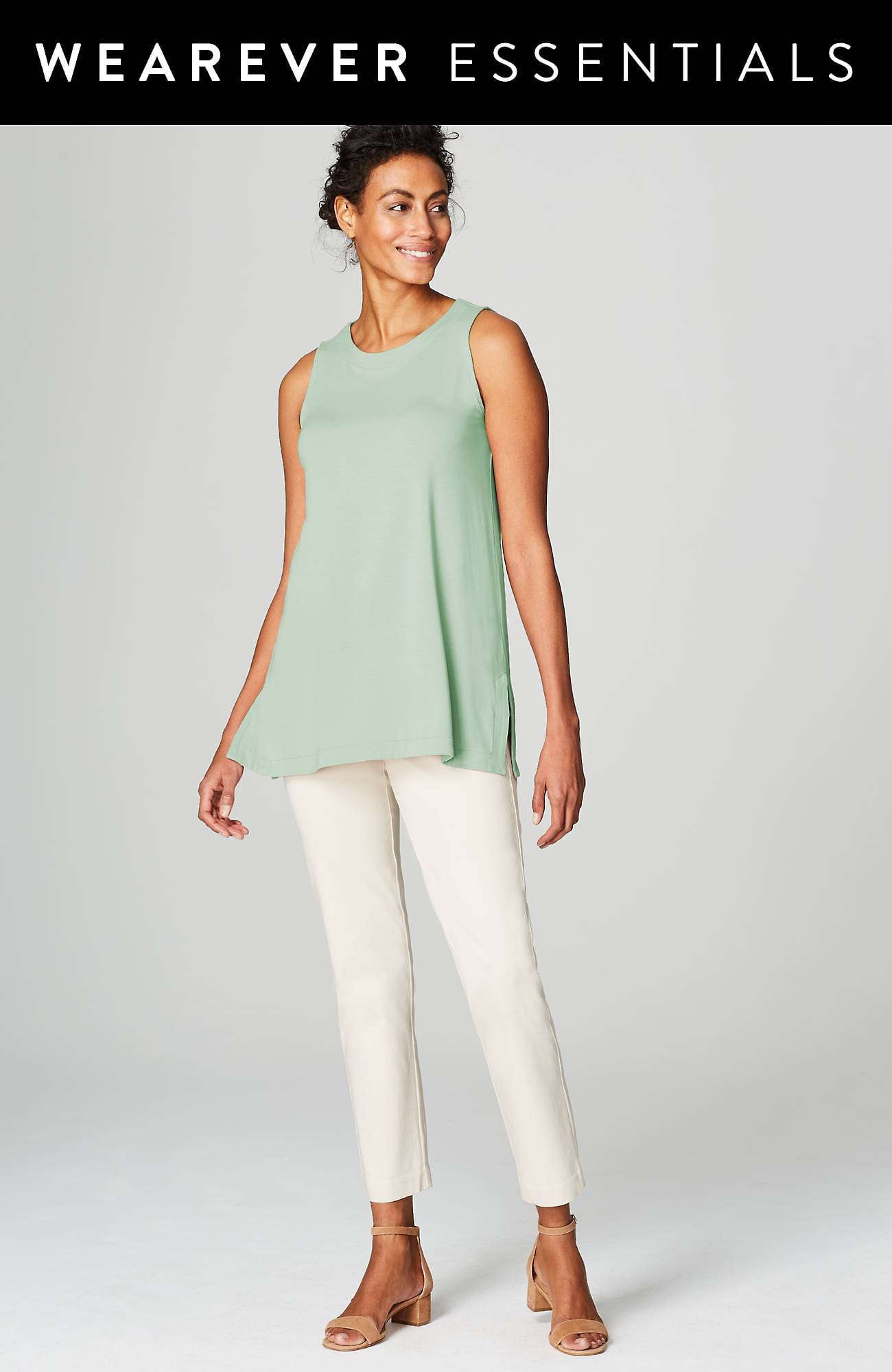 J Jill Wearever Layering Tank Sportspyder