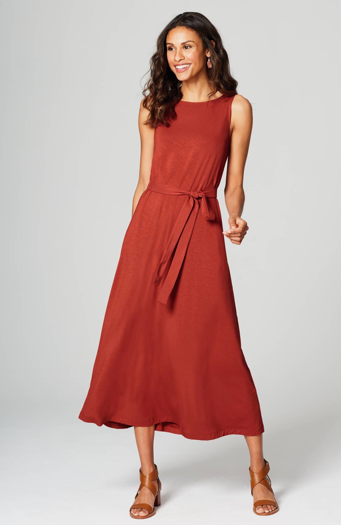 red form fitting dress