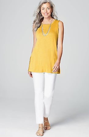 Image for Pima Sleeveless Tunic