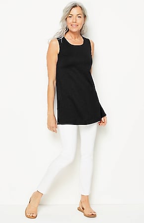 Image for Pima Sleeveless Tunic