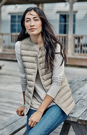 Image for Herringbone Lightweight Down Vest