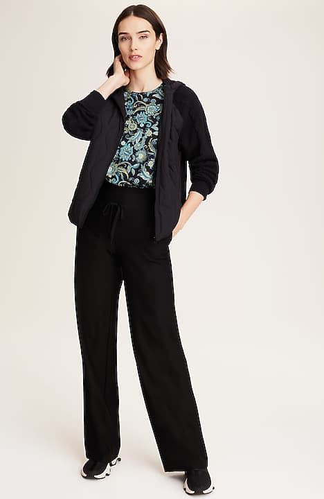 Relaxed Boat-Neck Tee