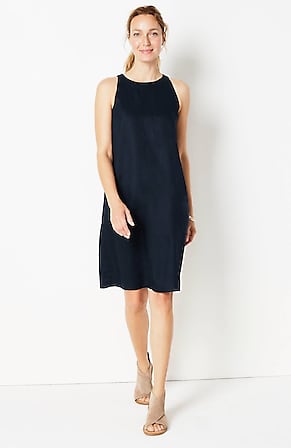 Image for Linen Sleeveless Dress