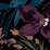 black festive garden