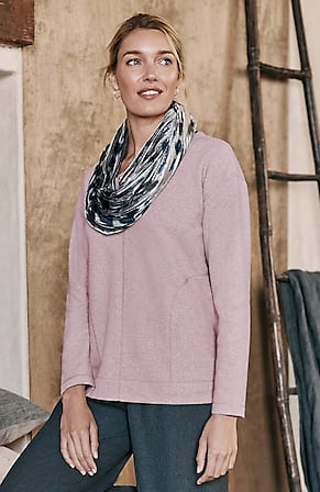 Image for Pure Jill Soft-Brushed Scoop-Neck Top