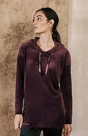 Image for Pure Jill Relaxed Velour Hoodie