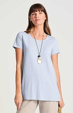 Image for Pure Jill Scoop-Neck Elliptical Tee