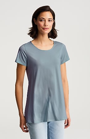 Image for Pure Jill Scoop-Neck Elliptical Tee