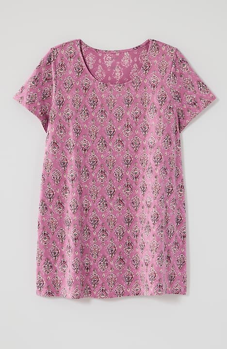pure jill scoop-neck elliptical tee
