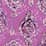 dark pink blossom ornate stamp