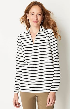 Image for Soft Tab-Sleeve Pullover Shirt