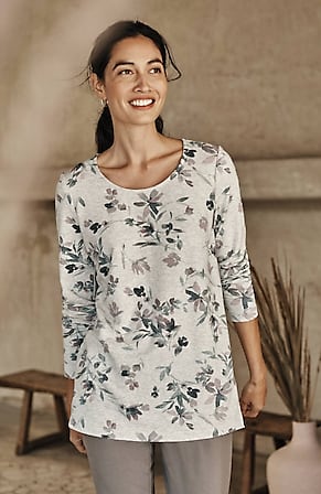 Image for Pure Jill Affinity Floral Top