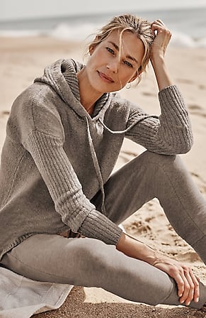 Image for Pure Jill Soft Elements Hooded Sweater