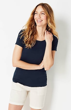 Image for Pima Crew-Neck Tee