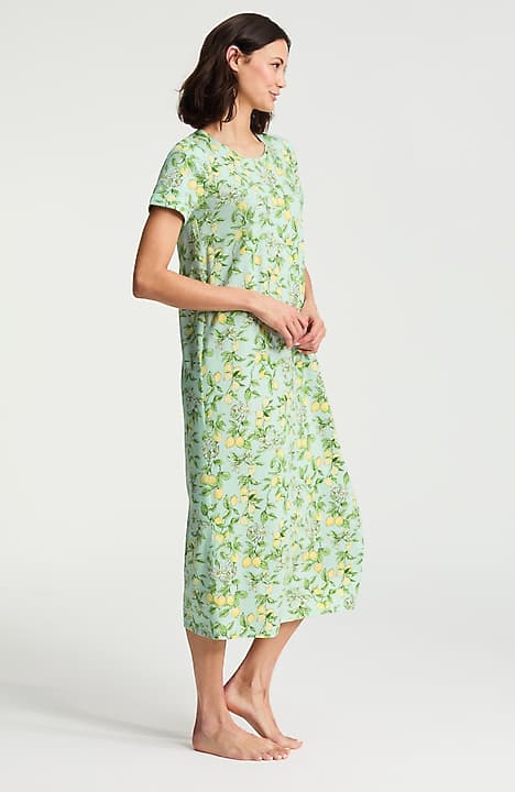 green sleep dress Mint Green Sheer Summer Night Dress main image 1
