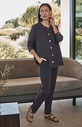 Image for Pure Jill Affinity Slim-Leg Pants