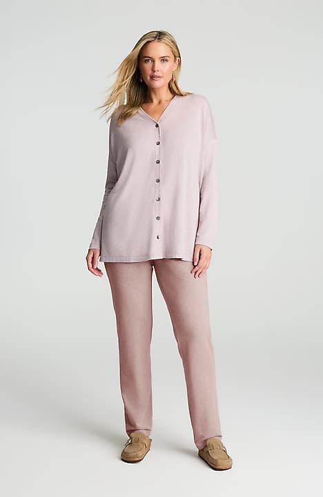 Pure Jill Affinity Slim-Leg Pants