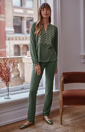 Image for Pure Jill Affinity Slim-Leg Pant