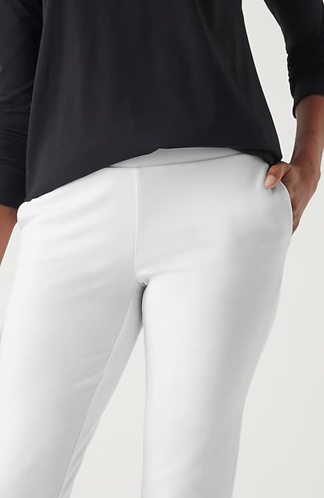 pure jill affinity slim-leg crops