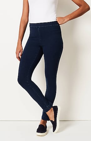 Image for Pure Jill Indigo Knit Jeggings