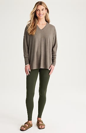 Image for Pima Ankle-Length Leggings