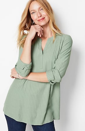 Image for Pintucked Popover Tunic