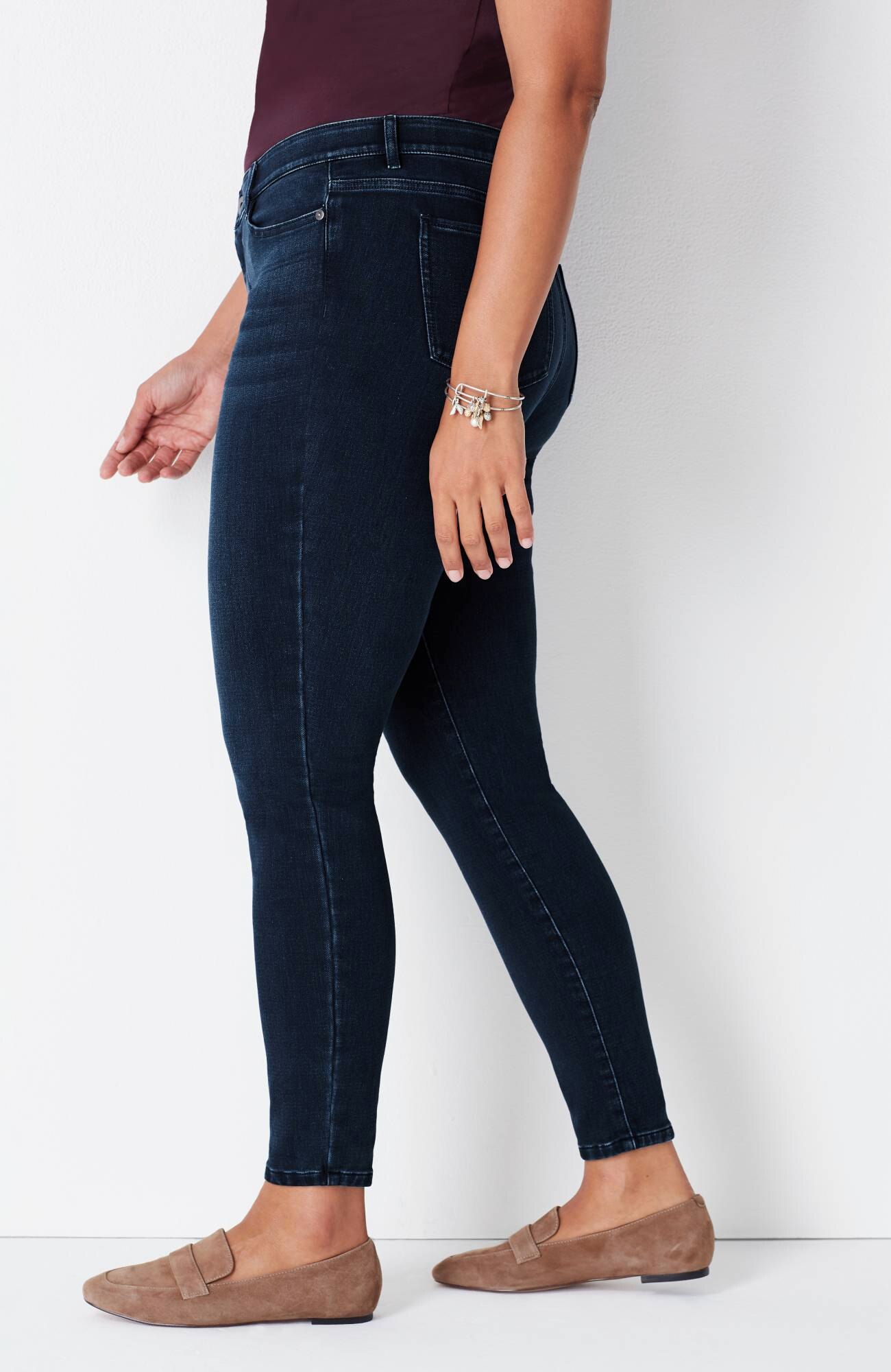 Soft Ultra-Stretch Denim Jeggings | JJill