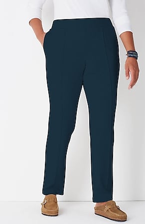 Image for Pure Jill Tranquility Fleece Pintucked Pants
